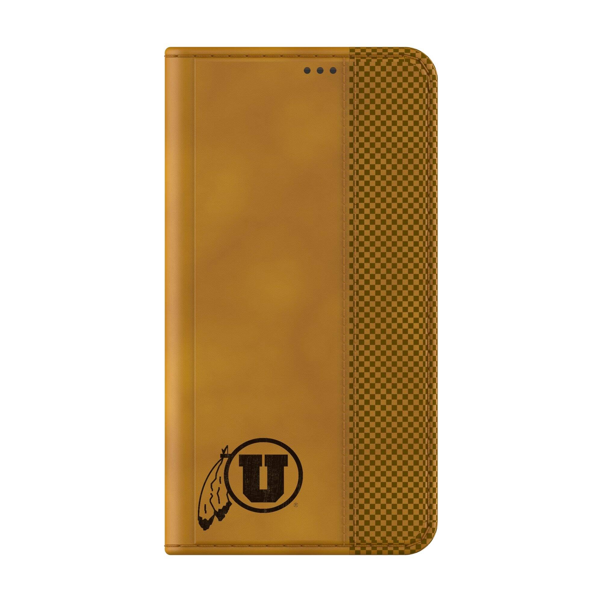 Alt View 1. Keyscaper - Utah Utes Galaxy Burn Design Folio Case - S24 - Multicolor.