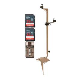 Stealth Cam - Adjustable Multi-Pivot Mounting Post with 32GB Memory Card Bundle