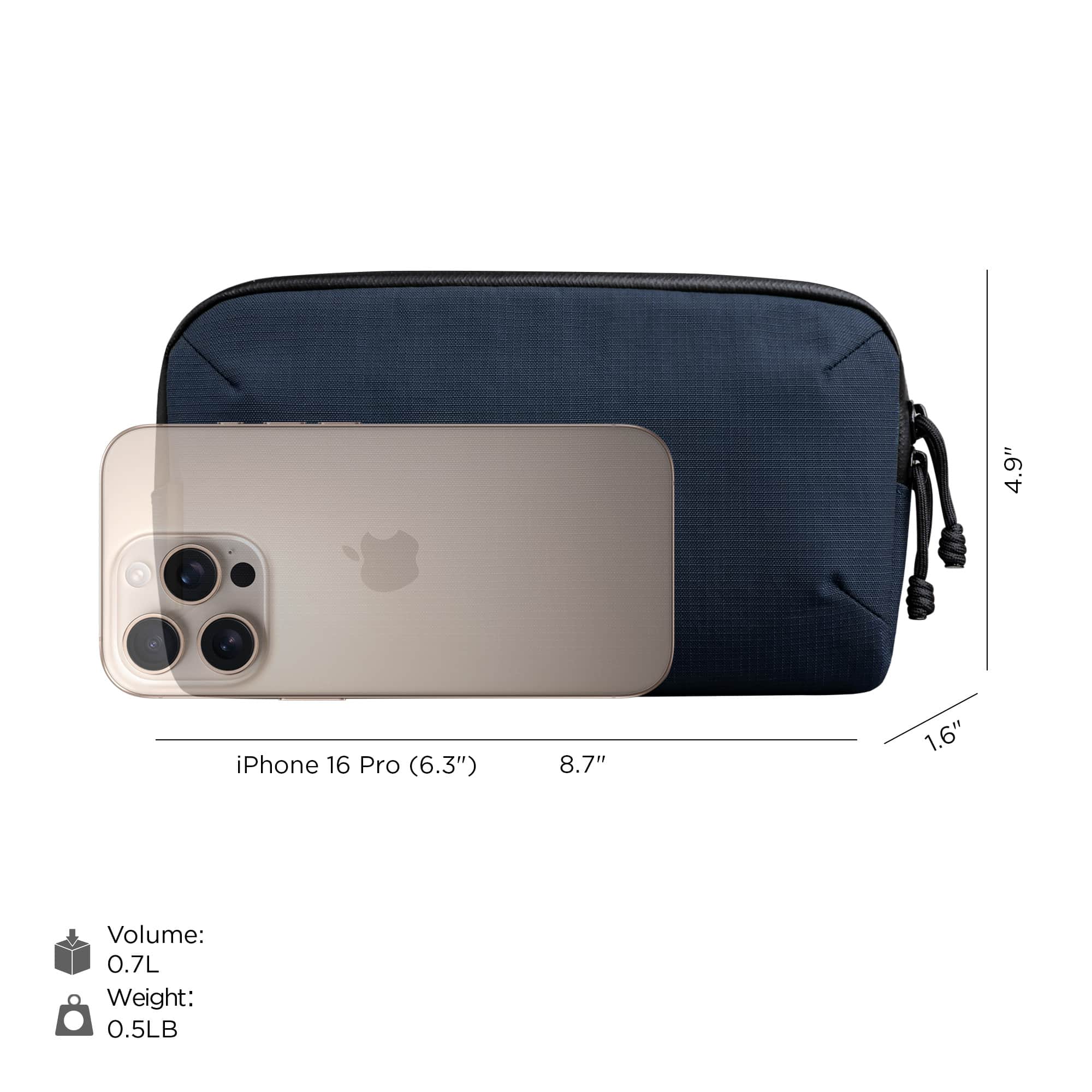 ALPAKA RFID Passport Holder & Crossbody Phone Bag Flight Pouch Pro