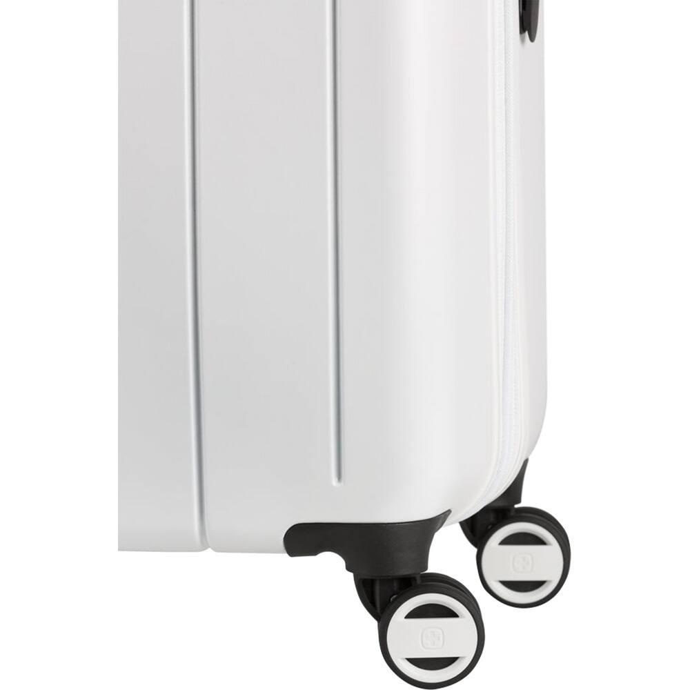 Alt View 6. SwissGear - Wanderlust Pro Lightweight Expandable Spinner 3-Piece Set (20/24/28) 80923100 - White.