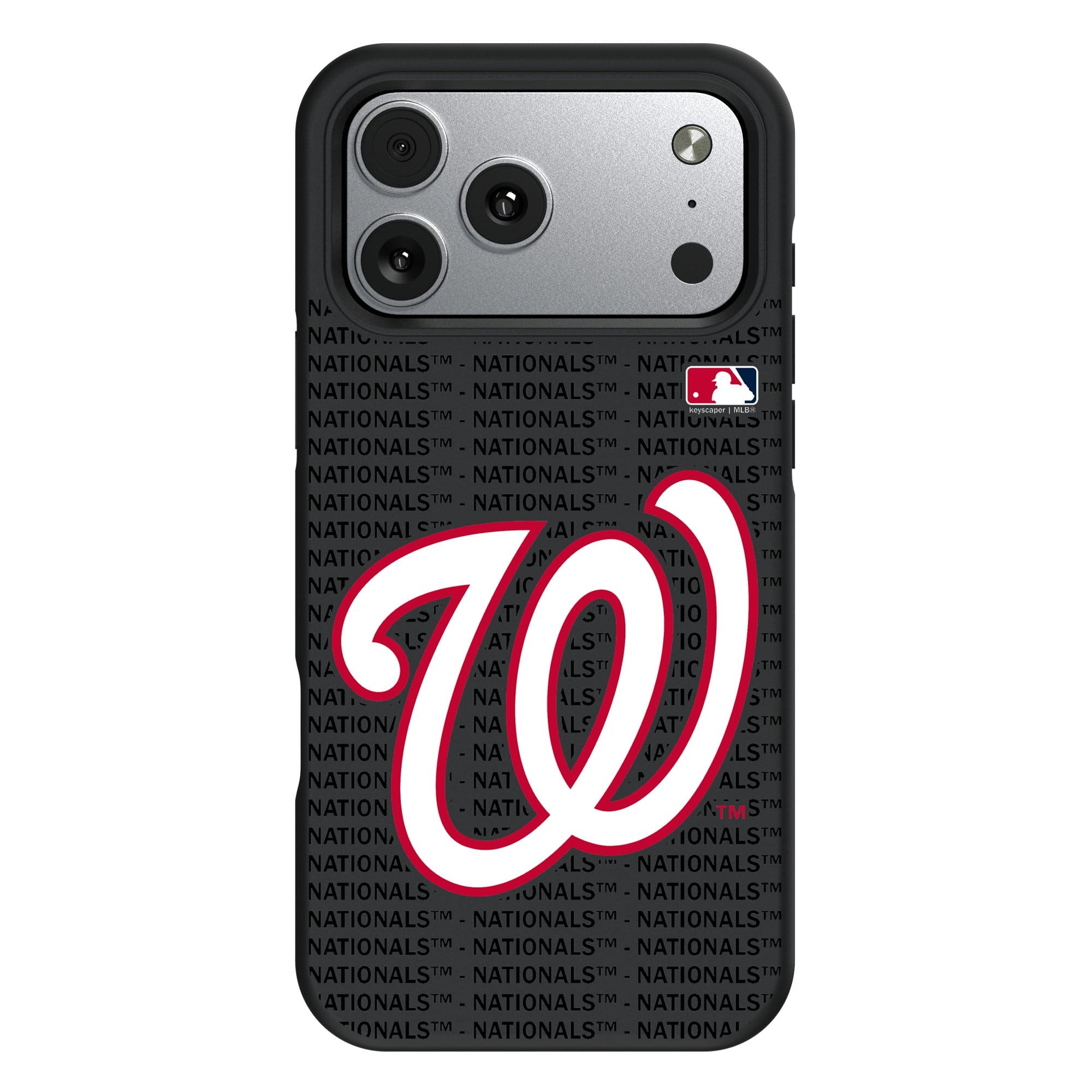 Keyscaper - MLB - Washington Nationals Personalized Bump Case with 8.2ft Drop Protection - 17 Pro Max - Multicolor price history on PriceWatchPro