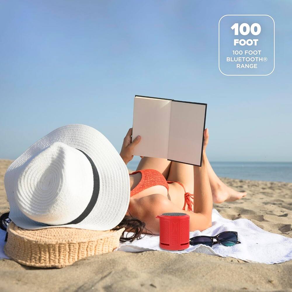 100 FOOT  
100 FOOT BLUETOOTH® RANGE