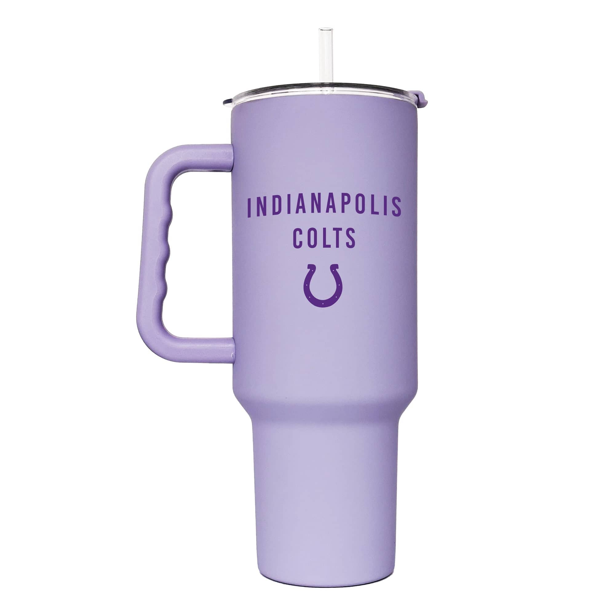 Logo Brands - Indianapolis Colts 40oz. Lavender Soft Touch Tumbler - Multicolor price history on PriceWatchPro