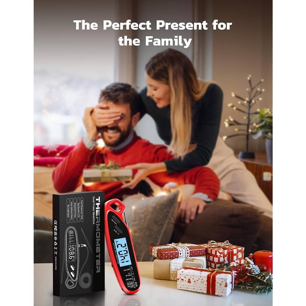The Perfect Present for the Family

Dual Probe Meat/Grill THERMOMETER