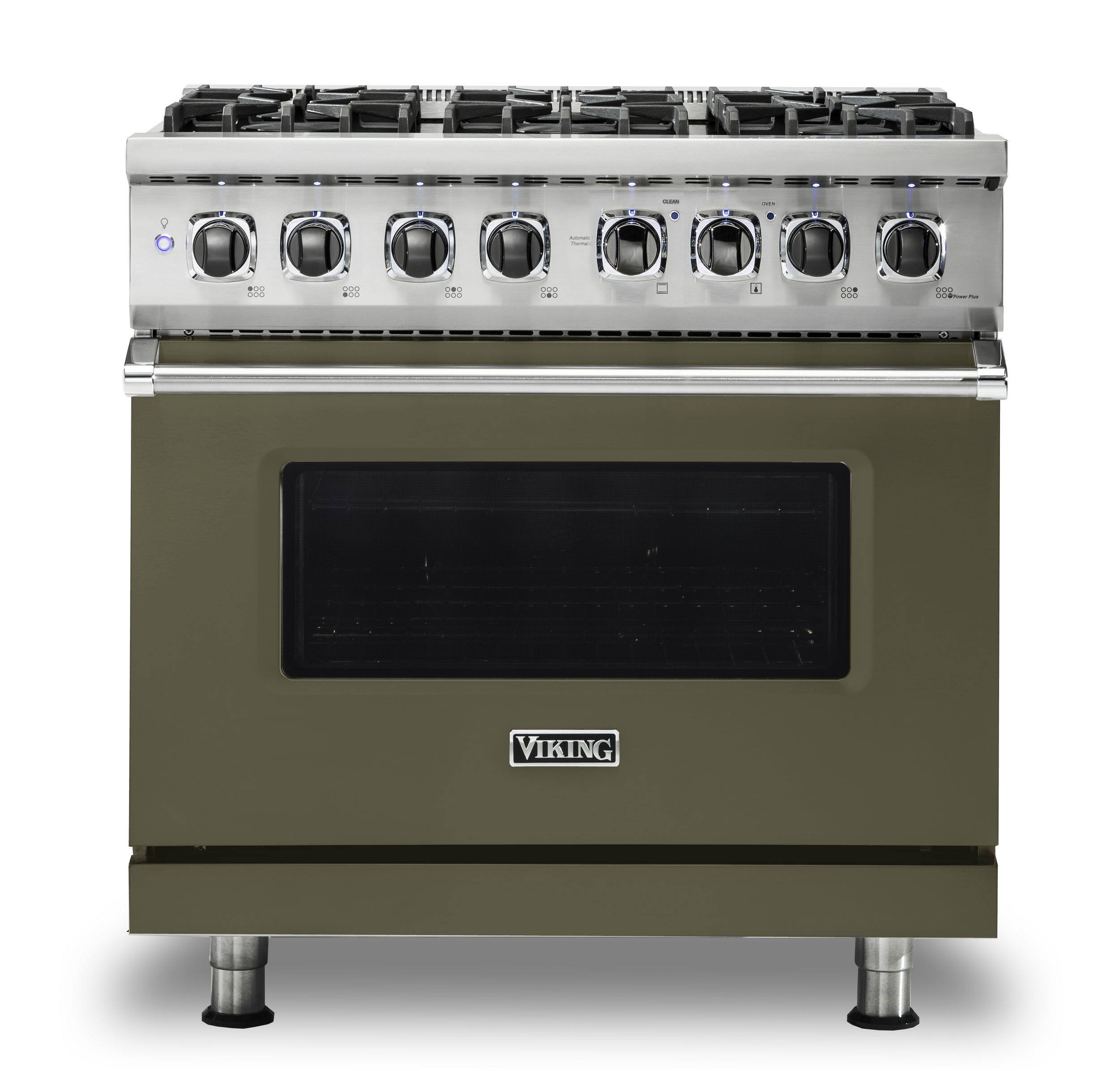 Viking - 36-Inch Dual Fuel Freestanding Range - Martini