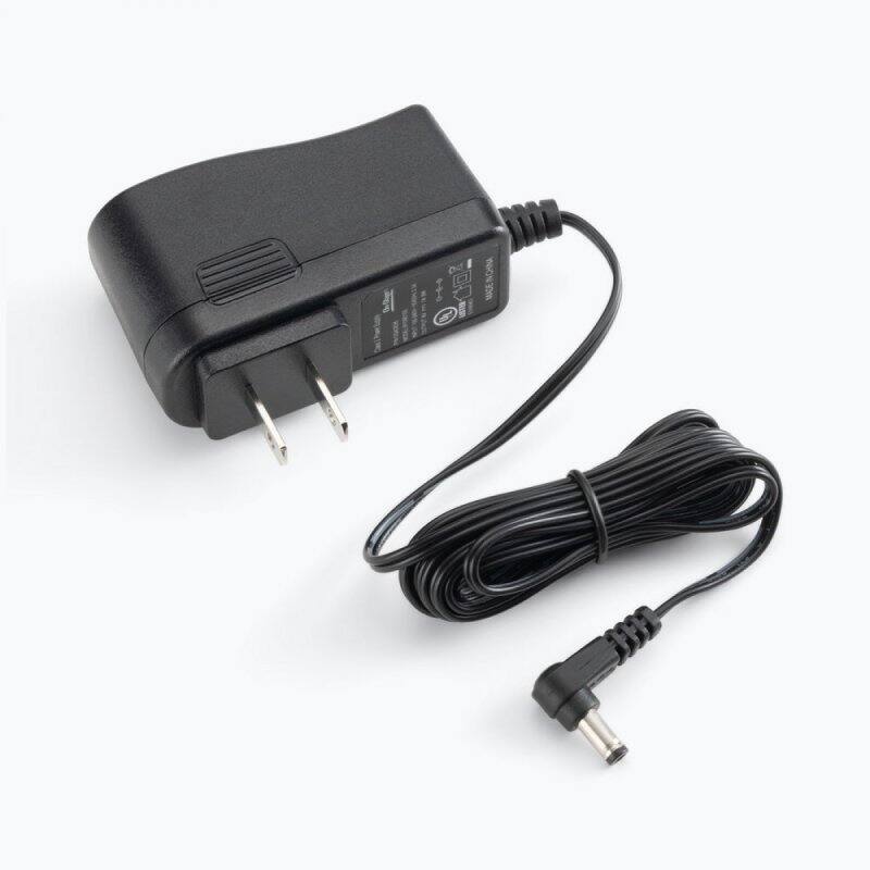 Front. On Stage Stands - On-Stage OSADE95 9V 1000mA Power Supply for Casio Keyboards - Black.