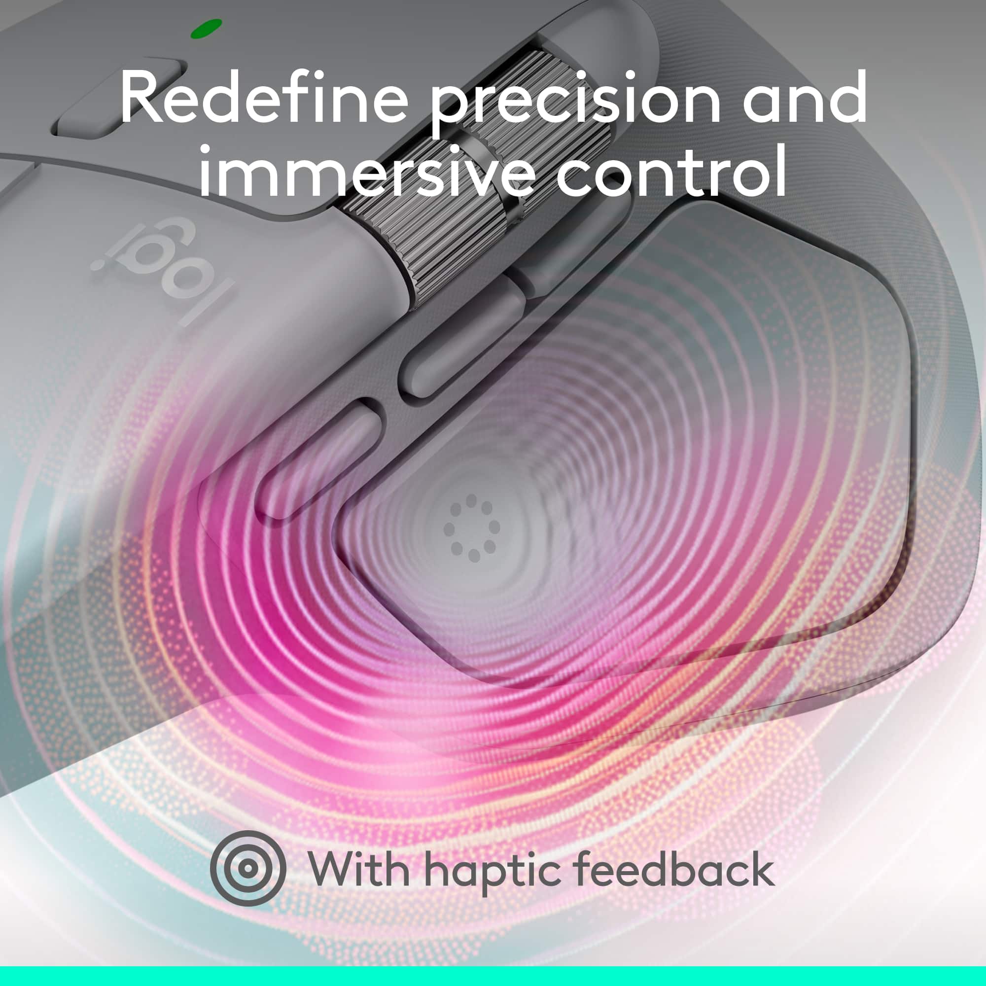 Redefine precision and immersive control with haptic feedback.