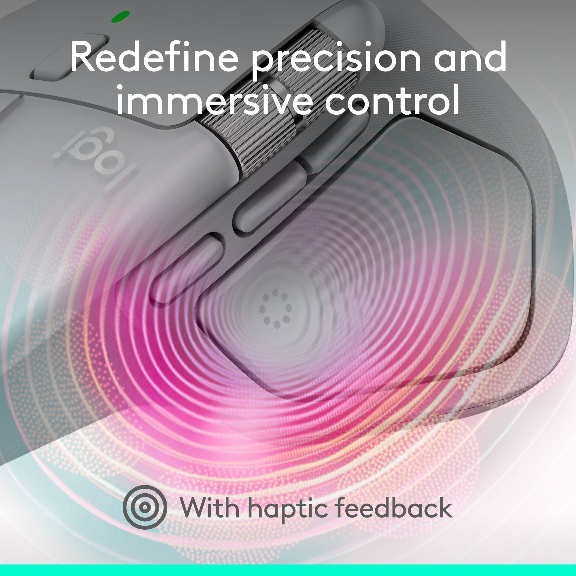 Redefine precision and immersive control with haptic feedback.