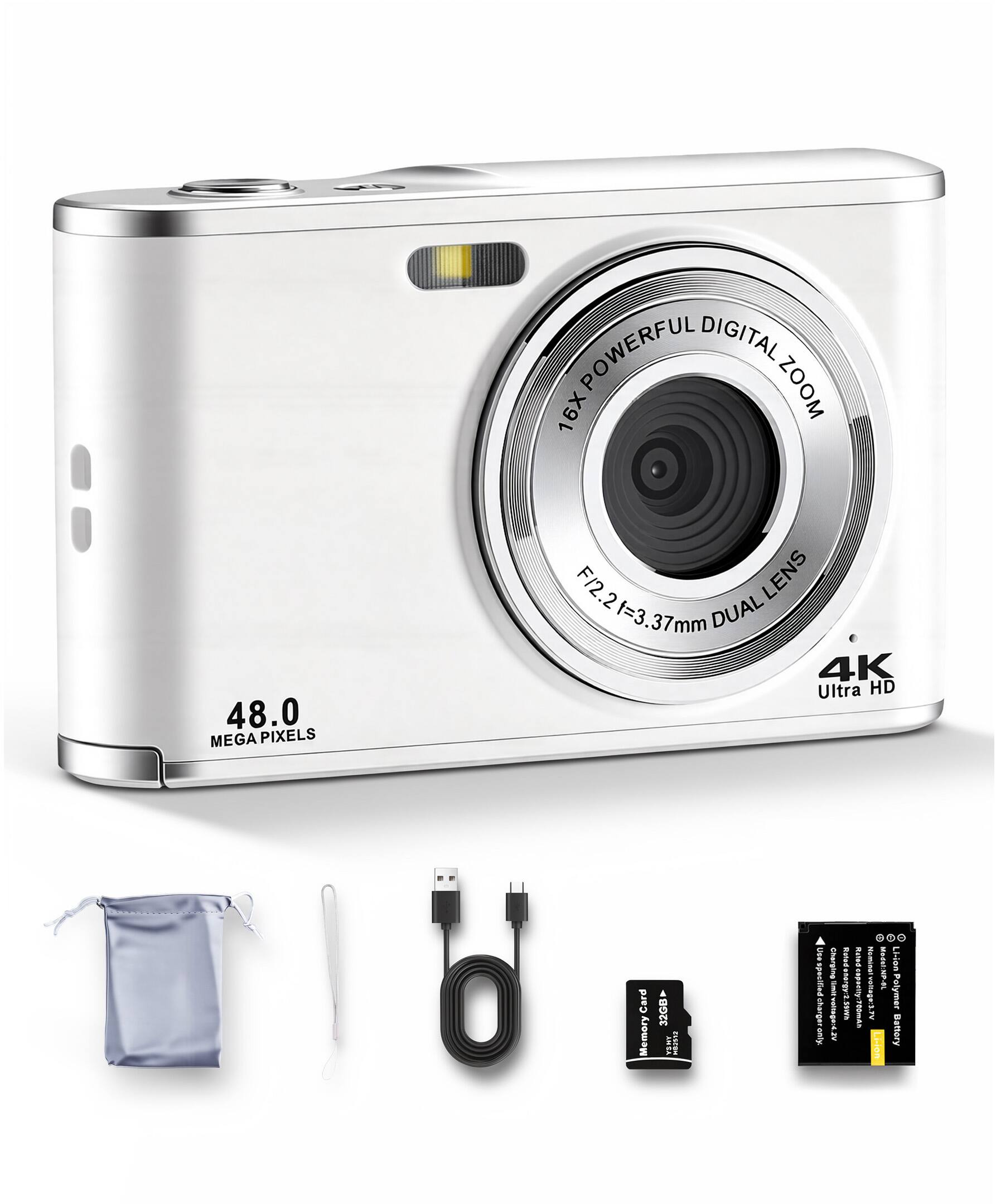 POWERFUL DIGITAL 16X ZOOM 48.0 MEGA PIXELS F/2.2 LENS F=3.37mm f=3.37mm DUAL 4K Ultra HD Card Memory 32G ANTA om I pagrtads AuoJeteua Chergine I ! ti. .m SAAS Pra I Llen atndsapacllyT0om ACHns ! Polymer I Liion Battery