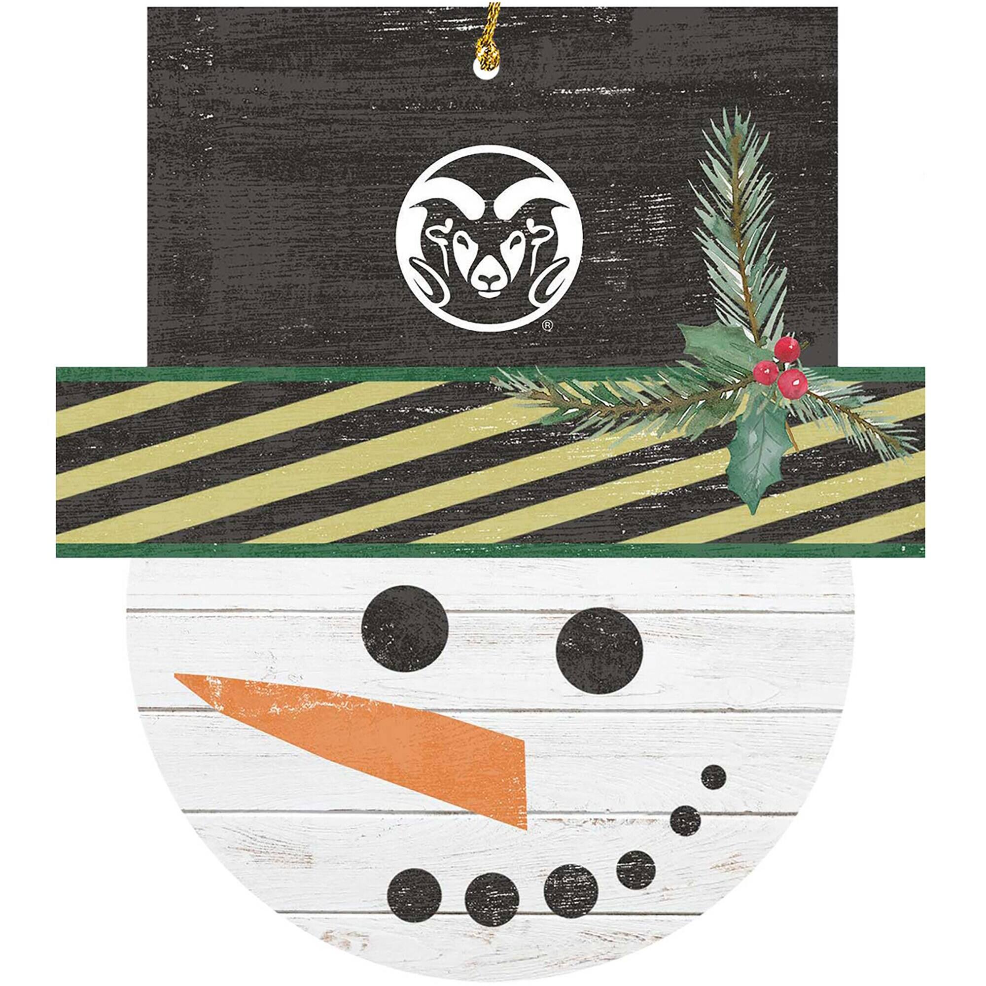 Alt View 3. Jardine - Colorado State Rams Ornament Bundle - White.