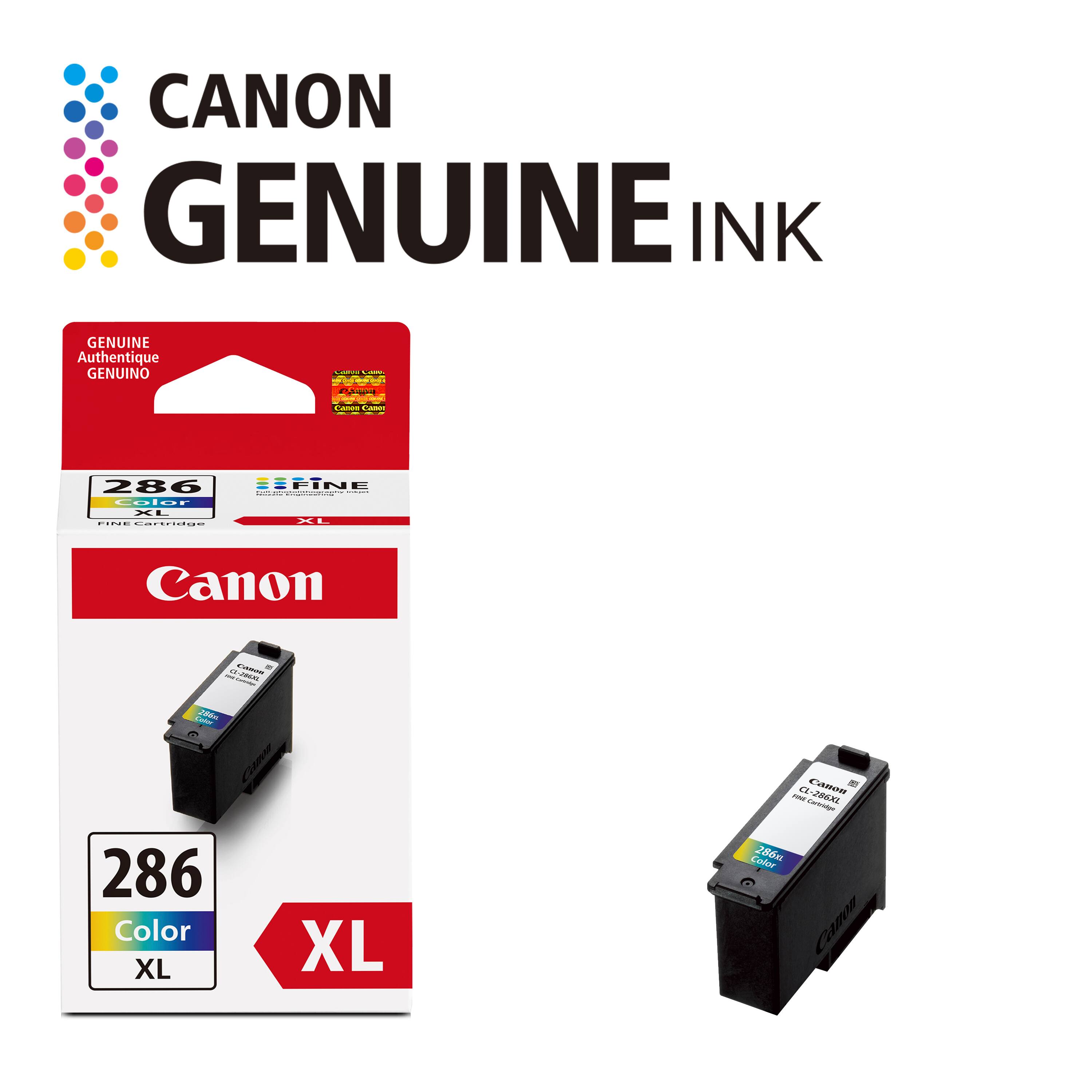 CANON GENUINE INK

GENUINE Authentique GENUINO

286 Color XL

Canon