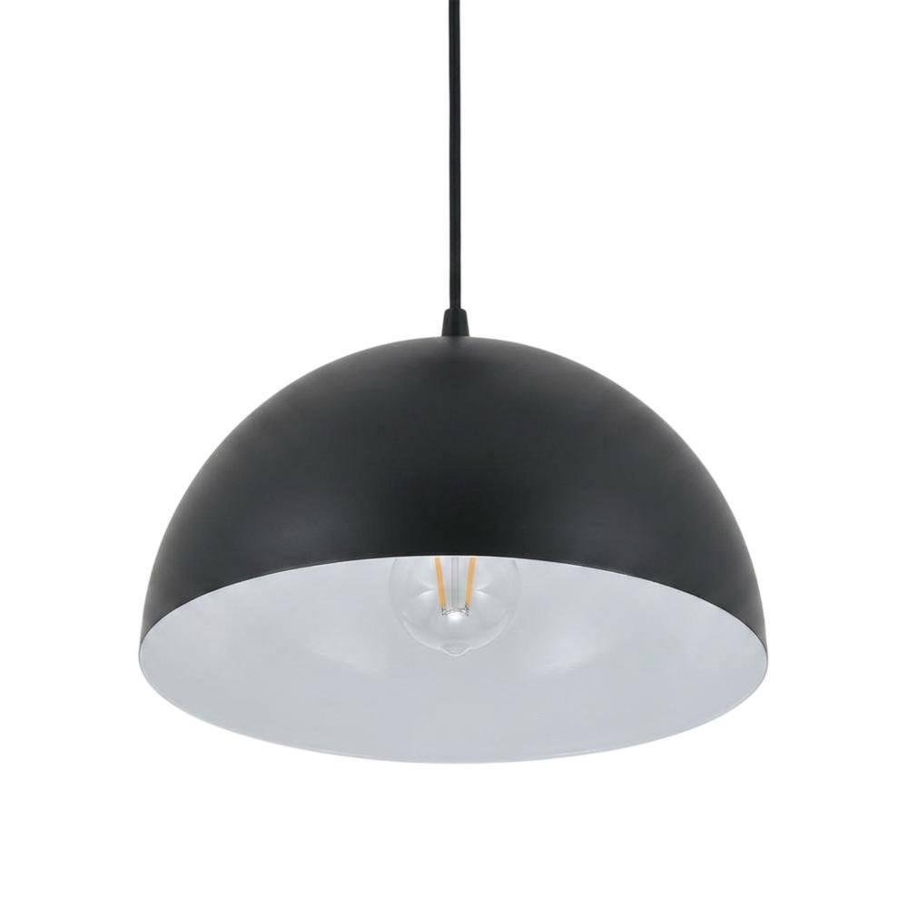 Living District - Forte 1 light Pendant - Black