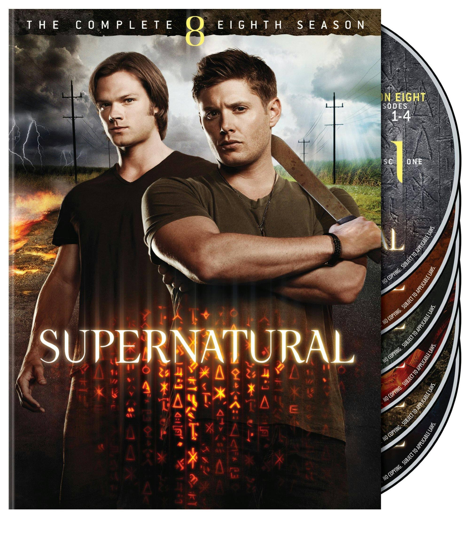 Front. Supernatural: The Complete Eighth Season (Box Set) [DVD].