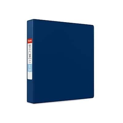"Staples - Heavy Duty 1 1/2"" 3-Ring Non-View Binder, D-Ring - Blue" price history on PriceWatchPro