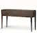 Angle. Simpli Home - Harper Console Sofa Table - Walnut Brown.