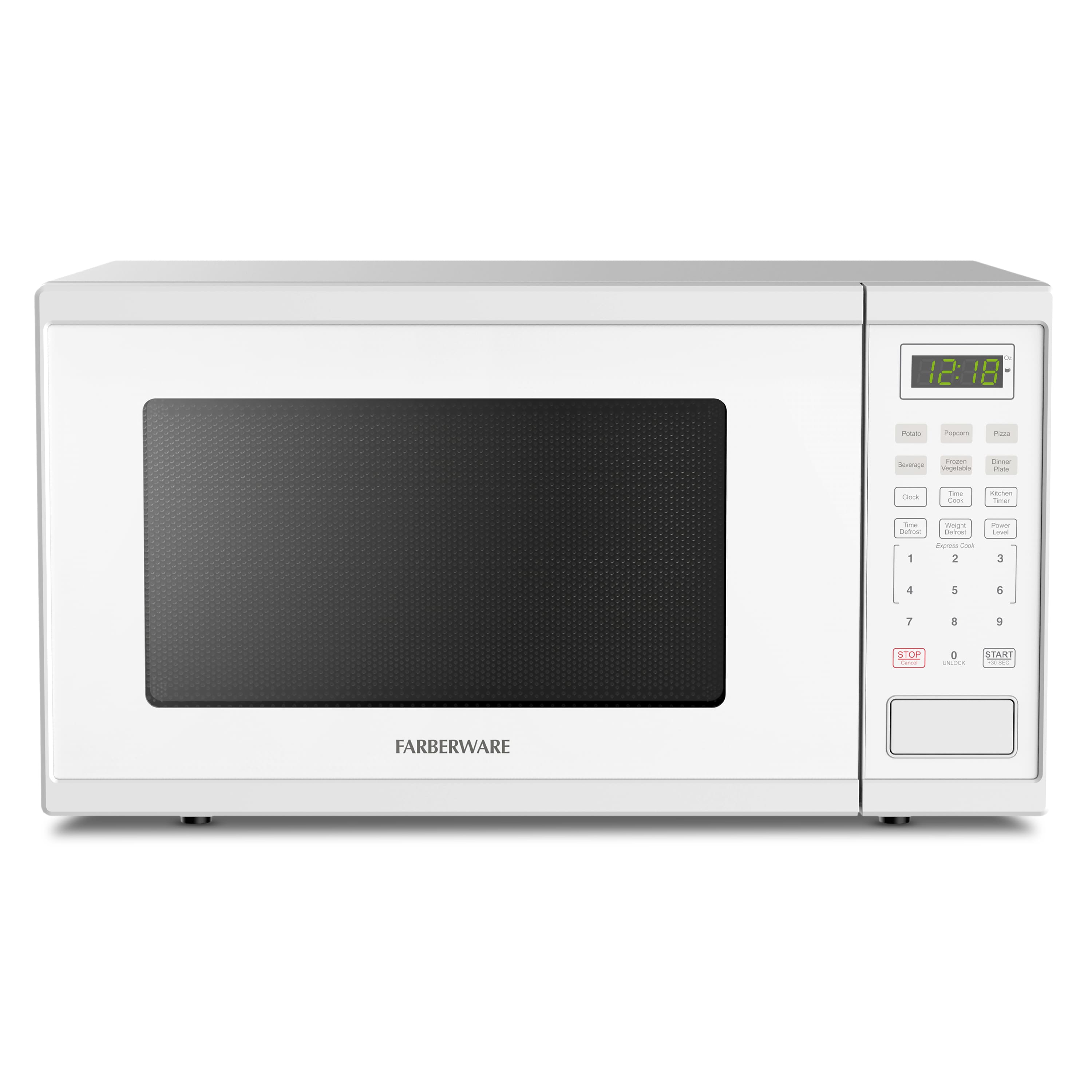 Farberware - 1.1 cu. ft. 1000-Watt Microwave Oven - White