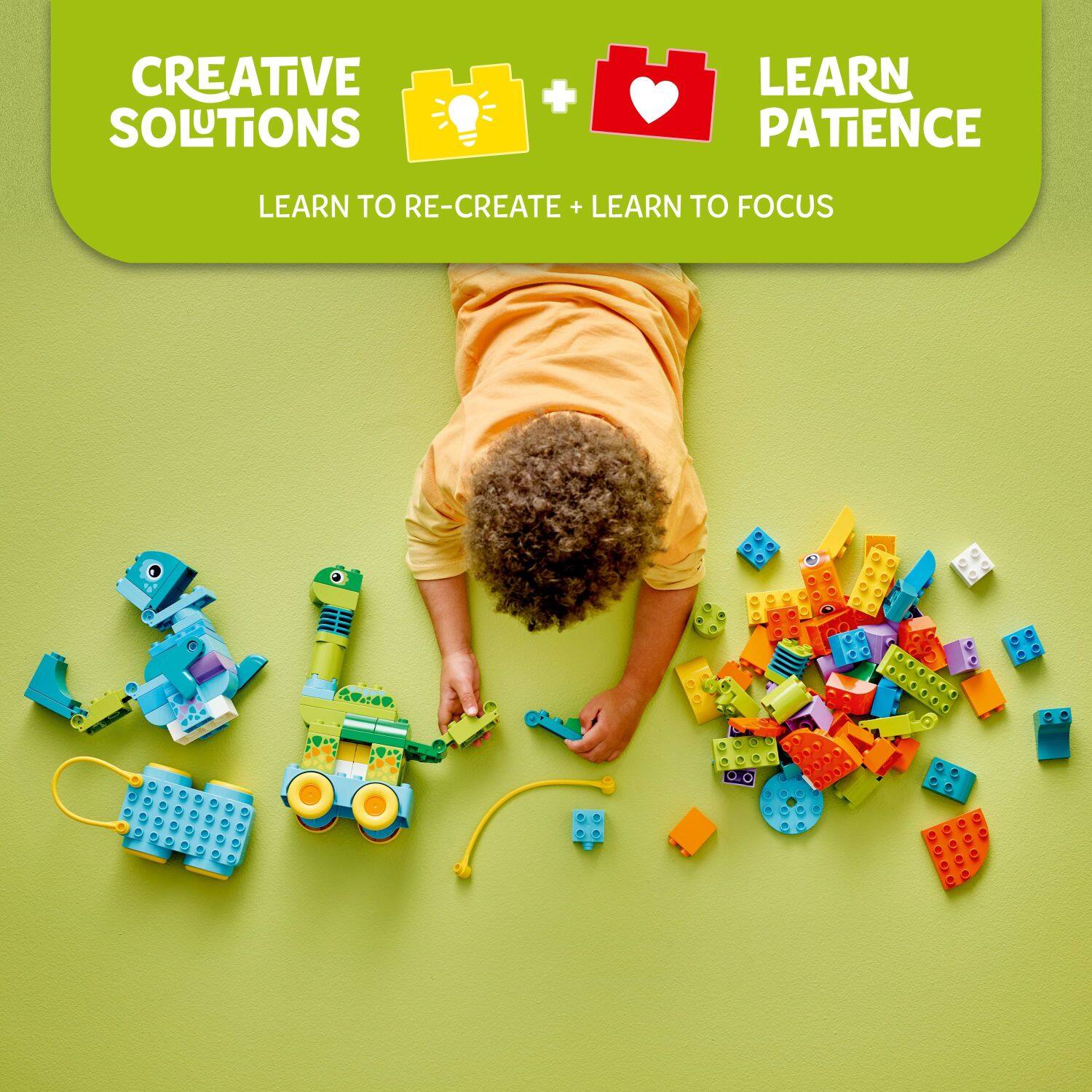 CREATIVE SOLUTIONS + LEARN TO RE-CREATE + LEARN TO FOCUS + LEARN PATIENCE