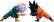 Back. Bandai - Son Goten & Trunks (Battle of the Super Saiyan) - Dragon Ball Z - Masterlise Ichibansho 3.5" Figures.
