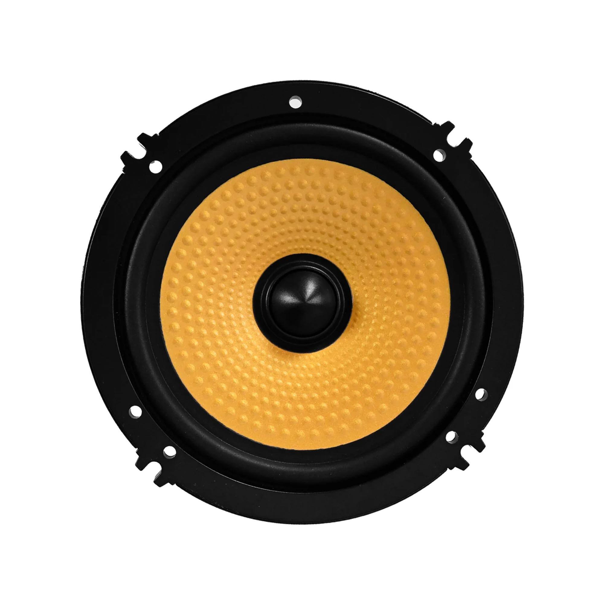 Alt View 1. Diamond Audio - Diamond Audio DMDX65C - DMDX Series 6.5" 2-way Component Speakers - Black/Gray.