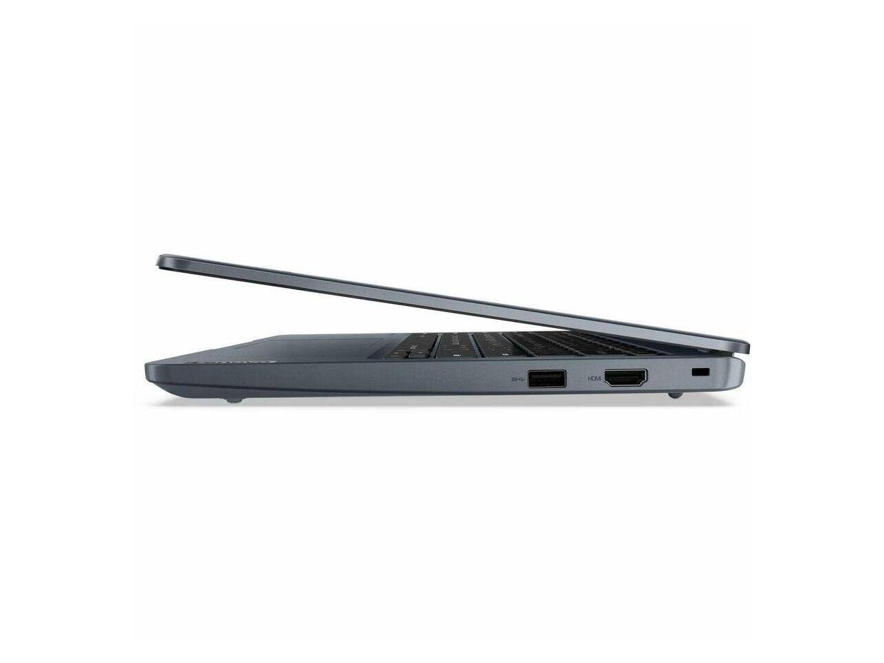 Alt View 2. Lenovo - Lenovo 14e Chromebook Gen 3 14.0" Intel Processor N100 8GB Memory 64 GB SSD Chrome OS 82W6003DUS - Gray.