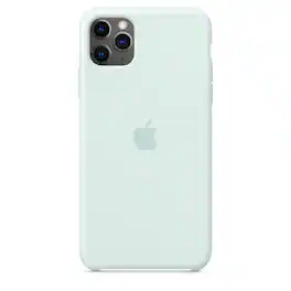 Apple - iPhone 11 Pro Max Silicone Case - Seafoam