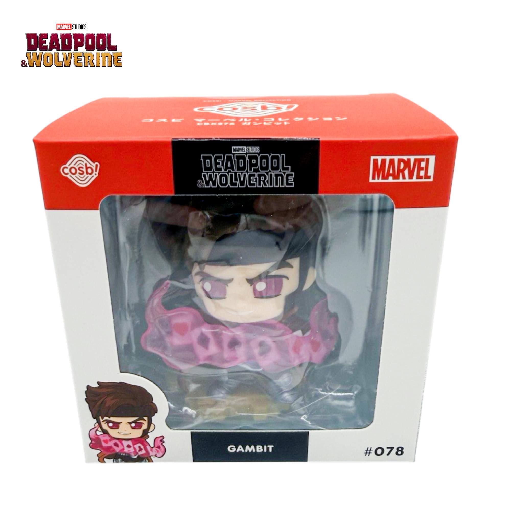 MARVEL STUDIOS DEADPOOL & WOLVERINE COSBI SAE F/- A FESETA cosb! MARVEL STUDIOS DEADPOOL & WOLVERINE MARVEL GopA GAMBIT #078