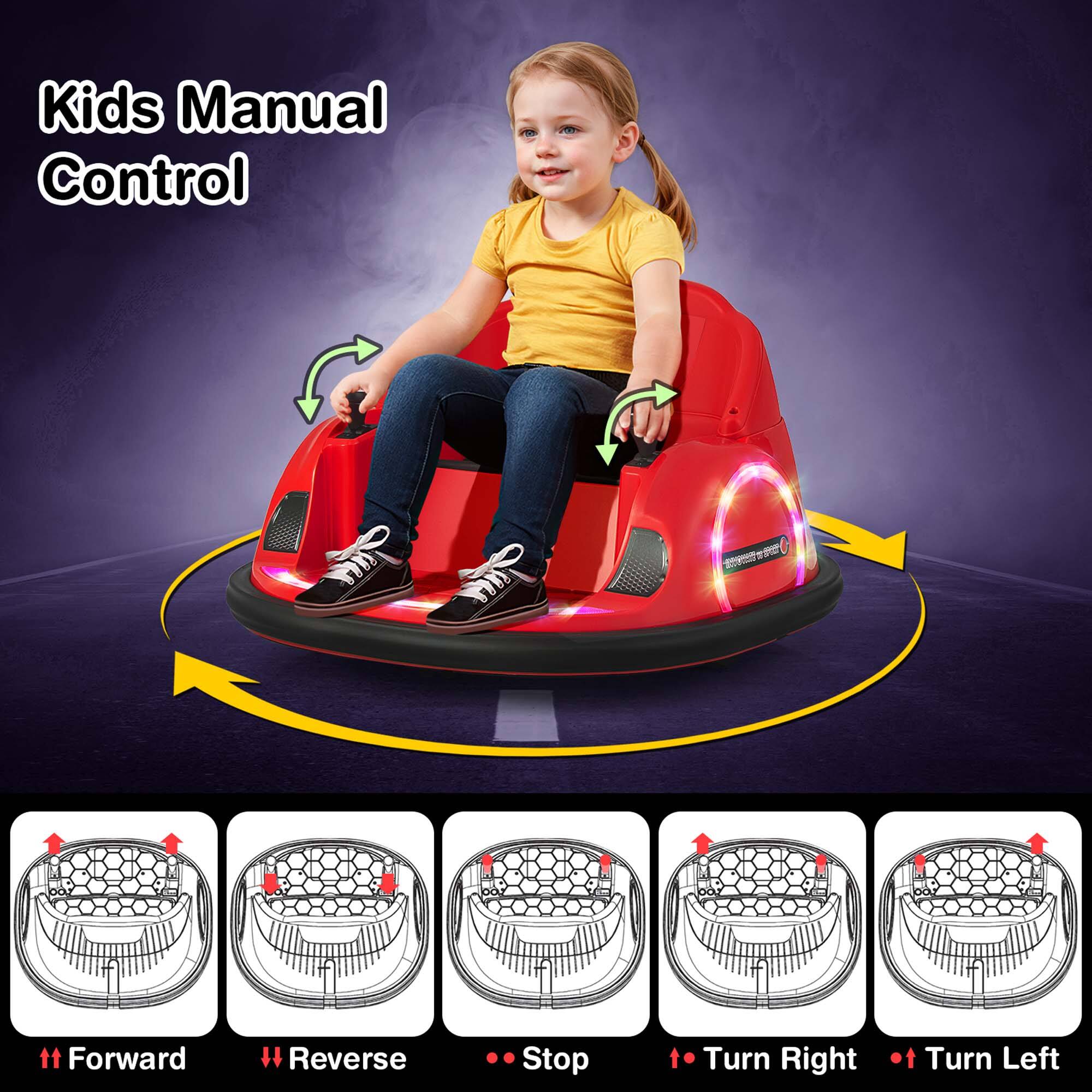 Kids Manual Control

Forward  
Reverse  
Stop  
Turn Right  
Turn Left