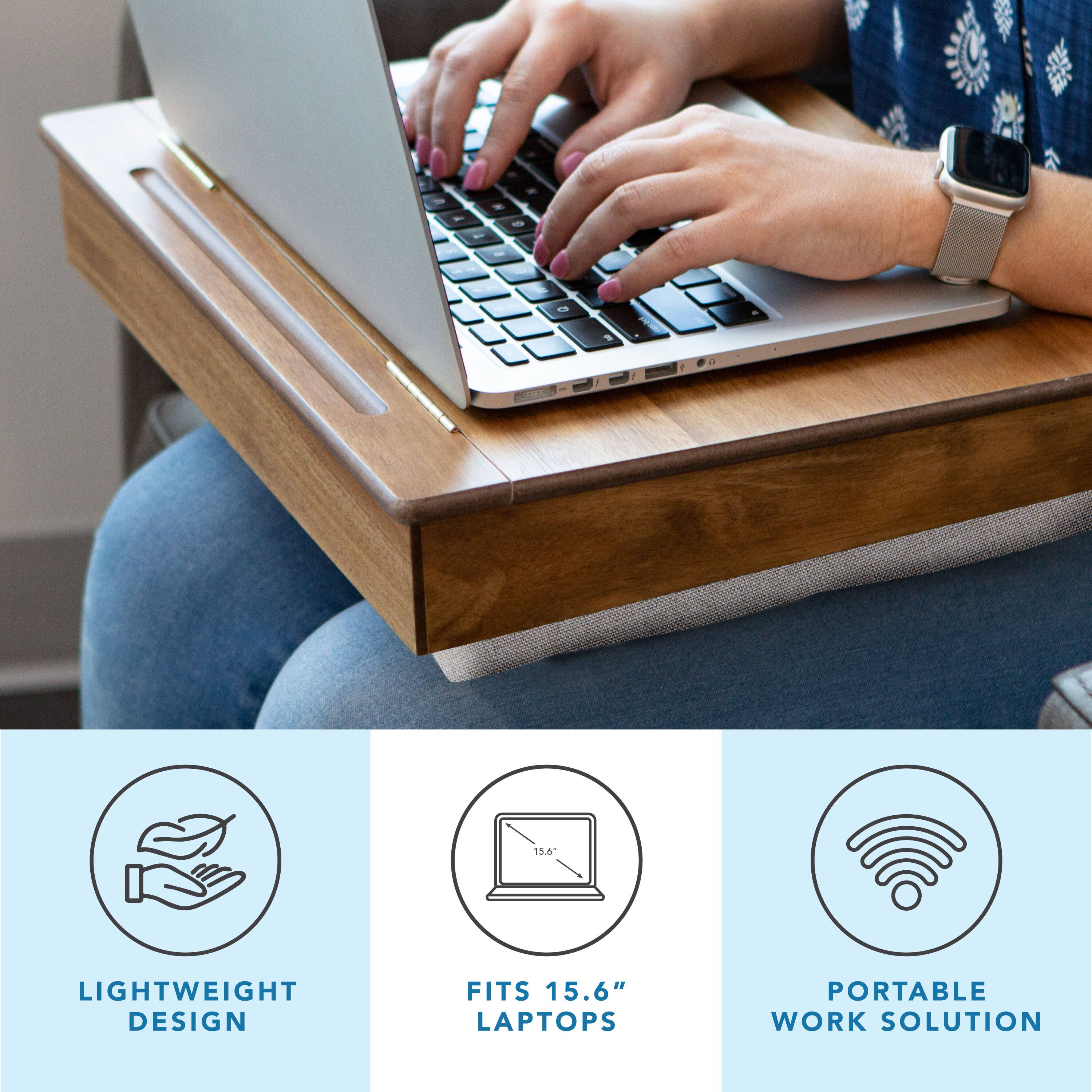 - Lightweight Design
- Fits 15.6" Laptops
- Portable Work Solution