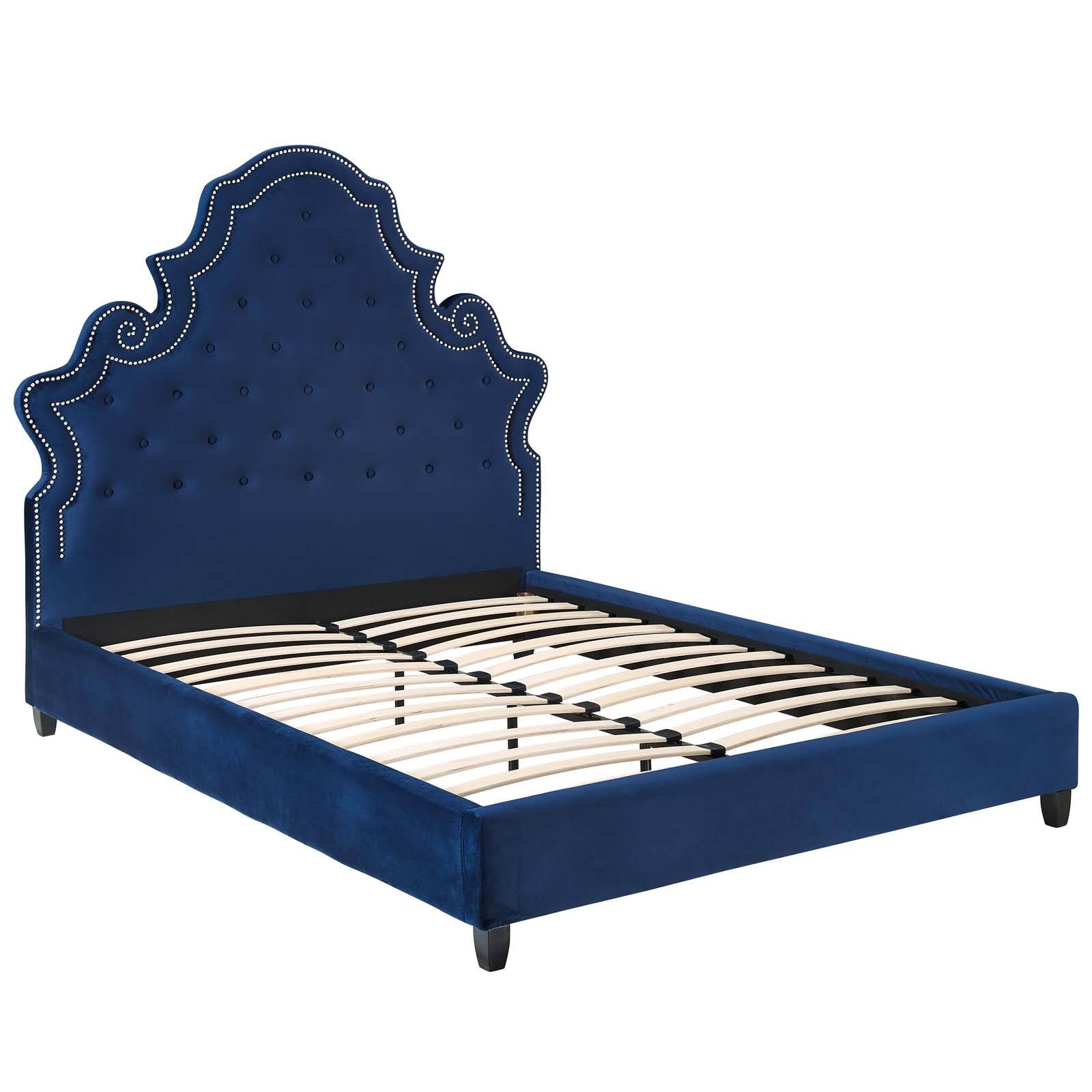 Alt View 1. Modway - Lodge Wood Twin Platform Bed Frame - Brown.