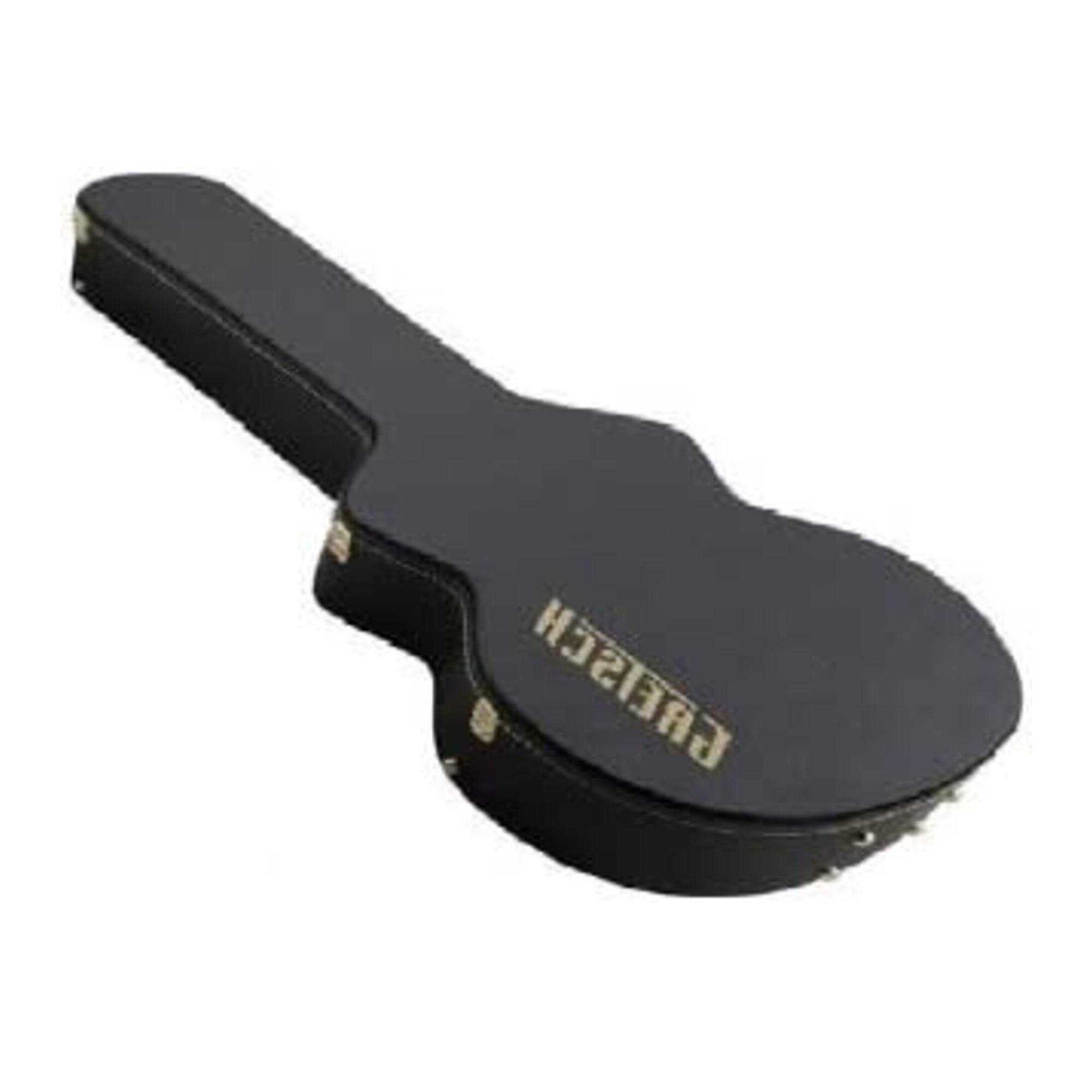 Left. Gretsch - Gretsch G6298 Flat Lid Hard Shell Case for Electromatic 12-String Guitar (Black).