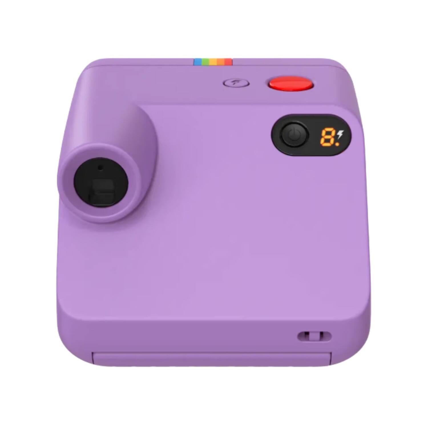 Back. Polaroid Originals - Polaroid Go Gen 2 Instant Camera with Color Go Film and USB-C Charging (Purple).