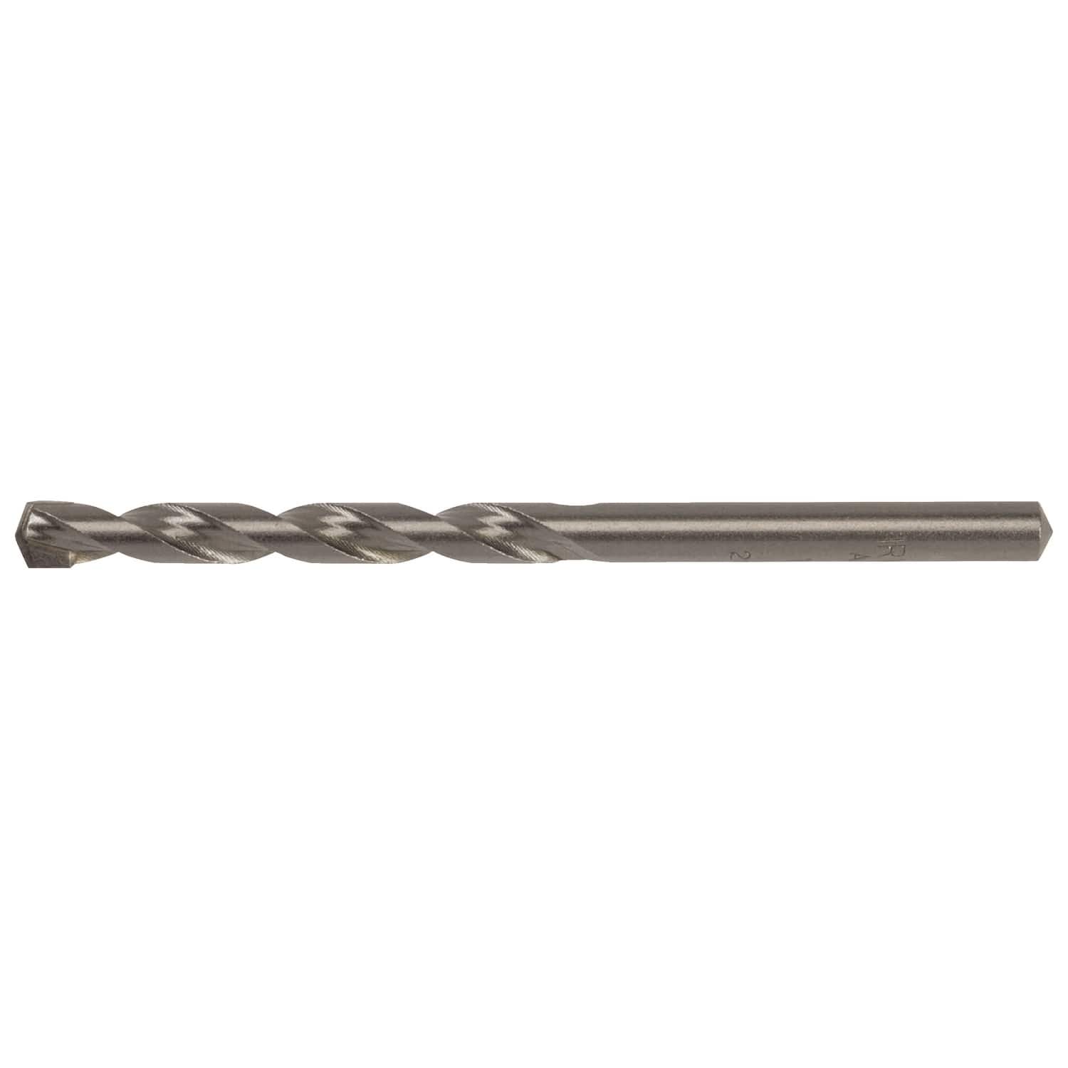 Irwin - 1/4  X 4  L Chrome Vanadium Steel Percussion Drill Bit Straight Shank 1 pk price history on PriceWatchPro