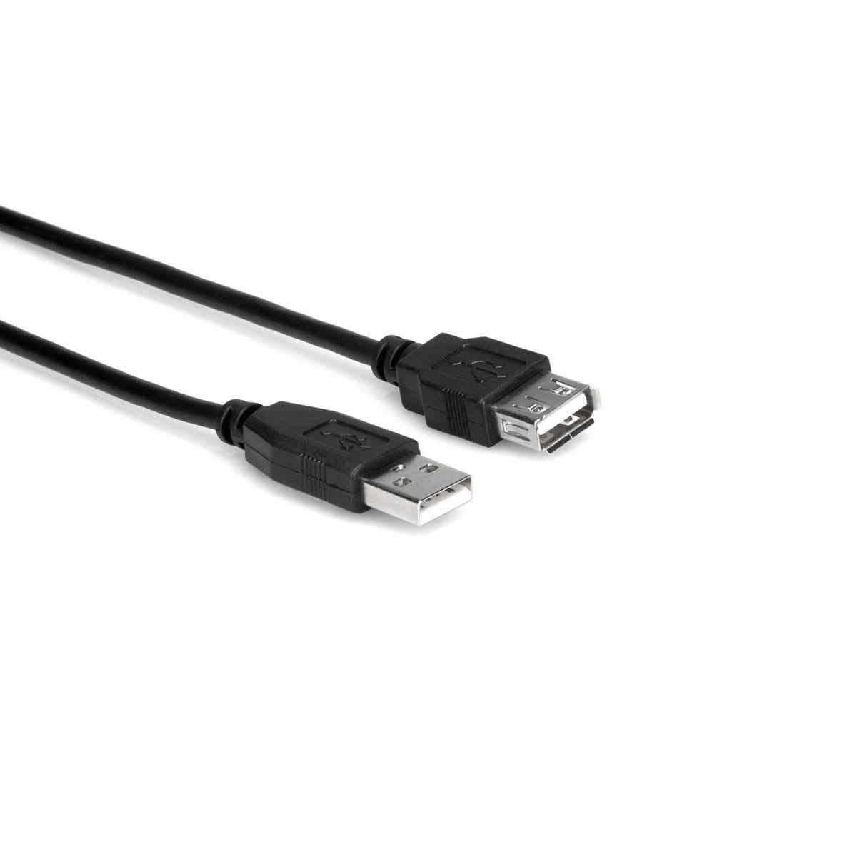 Alt View 1. Hosa Technology - Hosa Technology 10' USB 2.0 "A" Male to "A" Female Extension Cable.