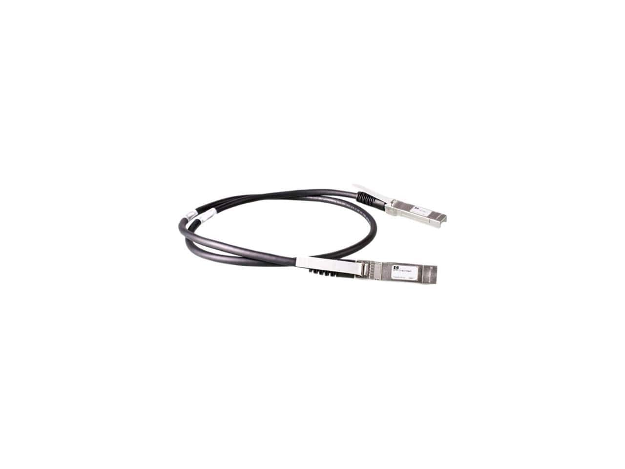 Photos - Ethernet Cable Aruba HPE  - HPE FlexNetwork X240 10G SFP+ to SFP+ 1.2m Direct Attach Copper Cable JD096C 
