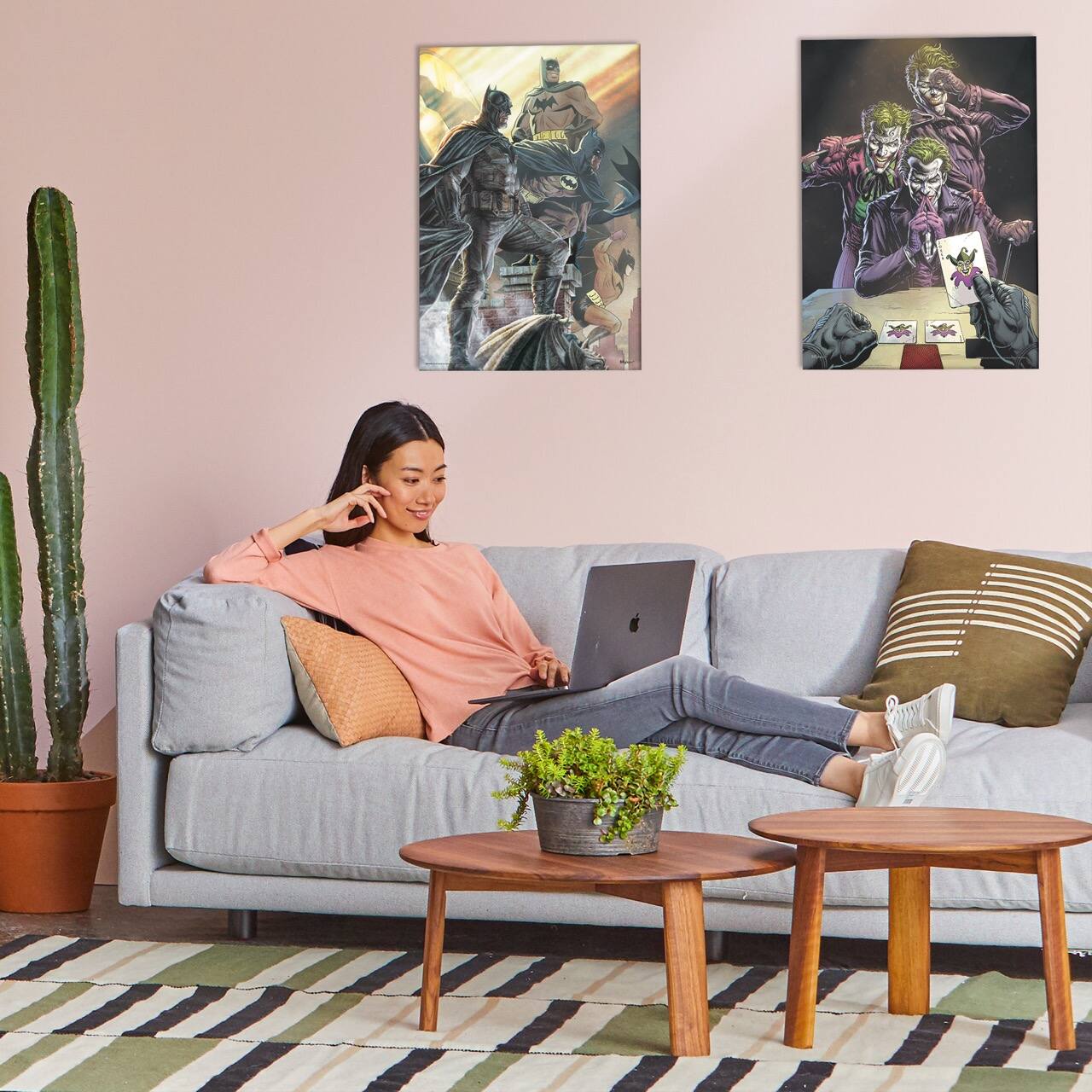 Angle. Trend Setters - DC Comics (Batman Detective Comics #1050 Variant Cover Art) MightyPrint™ Wall Art MP17240988 - Multicolor.