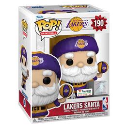 Los Angeles Lakers Santa Funko Pop! 2024 Exclusive Vinyl Figure - Multicolor