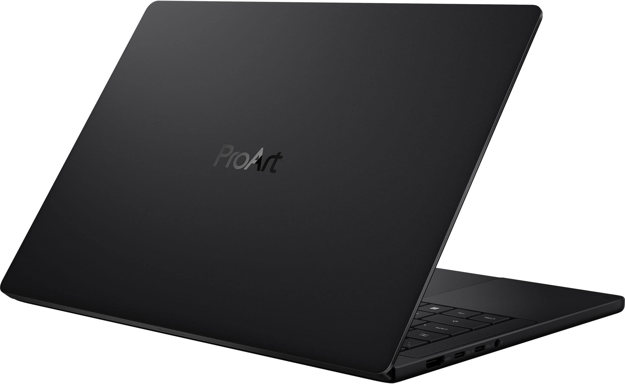Alt View 14. ASUS - ProArt P14 14" 3K OLED Touchscreen Laptop - NVIDIA RTX Spark N1X 18-Core (2026) - 24GB Memory - 512GB Storage - Nano Black.