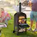 Alt View 1. Costway - Outdoor Pizza Oven Wood Fire Pizza Maker Grill w/ Pizza Stone & Waterproof Cover - Black.