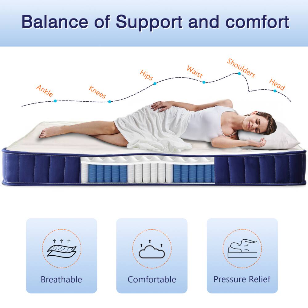 Balance of Support and Comfort

Ankle, Knees, Hips, Waist, Shoulders, Head

Breathable, Comfortable, Pressure Relief