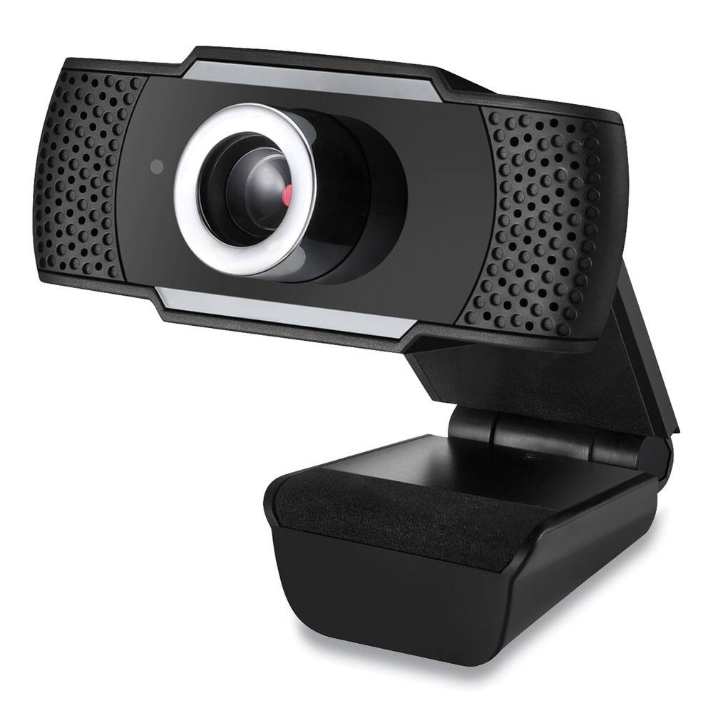 Back. Adesso - Adesso CYBERTRACKH4 CyberTrack H4 2.1 Mpixels 1920 Pixels x 1080 Pixels 1080P HD USB Manual Focus Webcam with Microphone - Black.