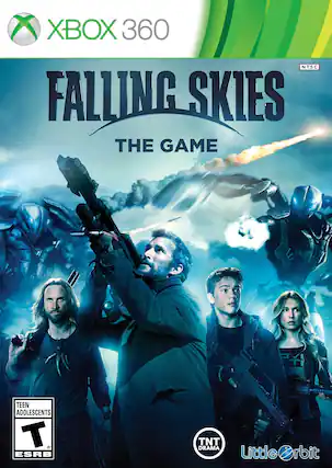 XBOX 360 NTSC
FALLING SKIES
THE GAME
TEEN ADOLESCENTS
T ESRB
TNT DRAMA
Little Orbit - T (Teen 13+)