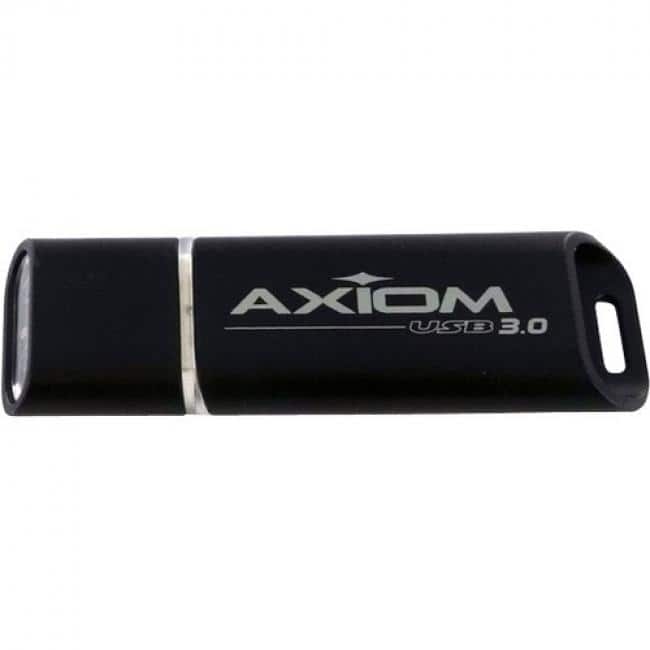 AXIOM - 128GB USB 3.0 Flash Drive - USB3FD128GB-AX - 128 GBUSB 3.0 - Power-cycling Handling, Long Data Retention - Unknown