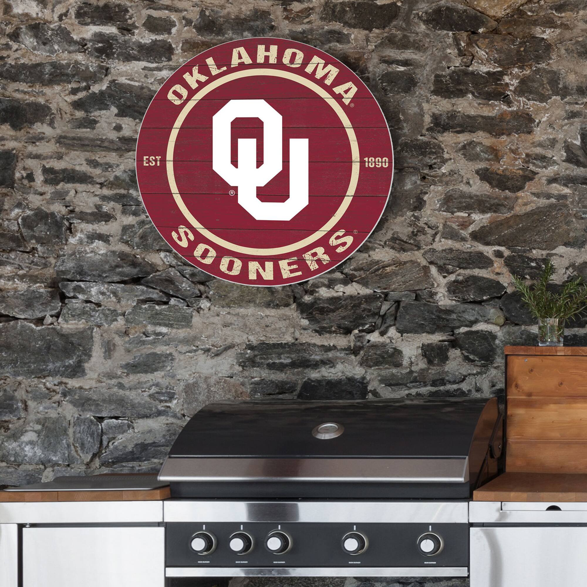 OKLAHOMA  
EST 1890  
SOONERS