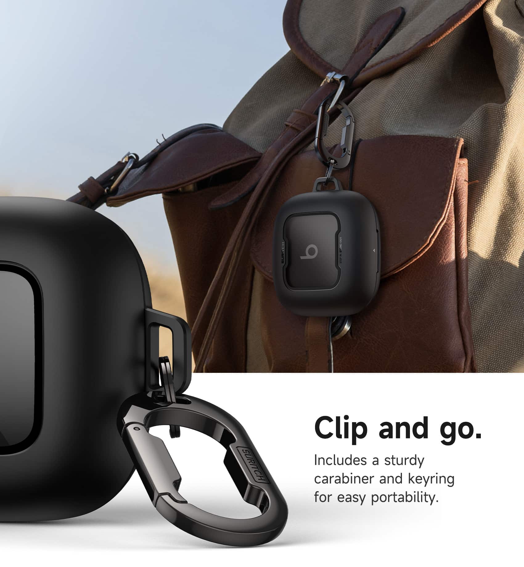 SURITCH Case for Beats Powerbeats Pro 2, Magnetic Locking