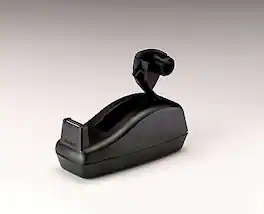 Scotch - Deluxe Desktop Dispenser, 1" Core - Black