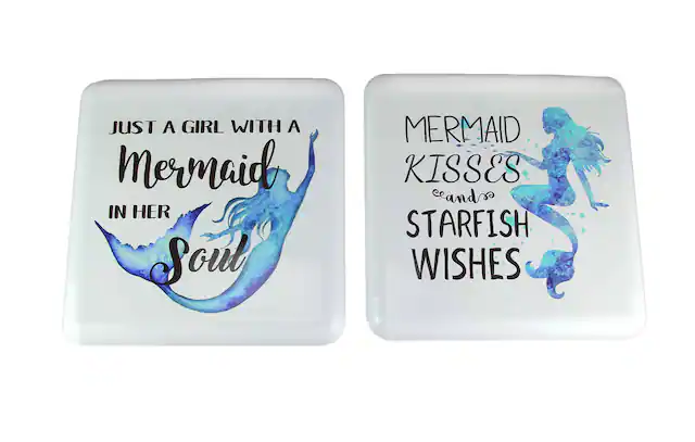 JUST A GIRL WITH A
Mermaid
IN HER
Soul
MERMAID
KISSES
and
STARFISH
WISHES