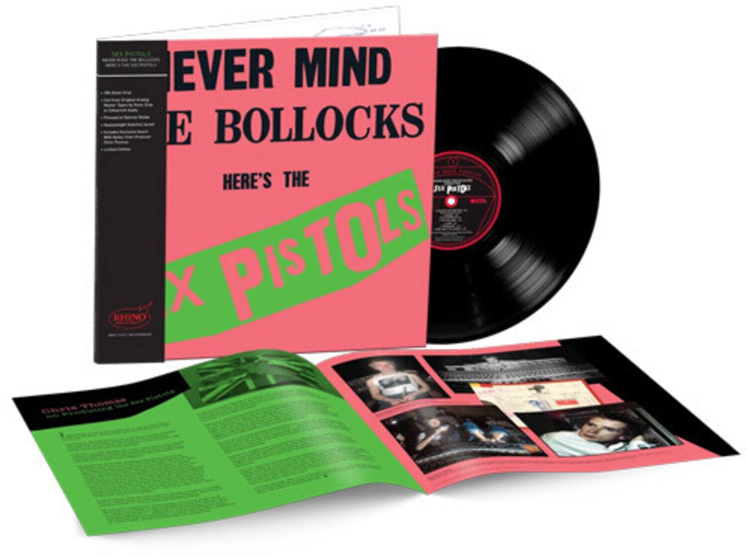 The Sex Pistols - Never Mind The Bollocks: Here's The Sex Pistols   - VINYL LP price history on PriceWatchPro