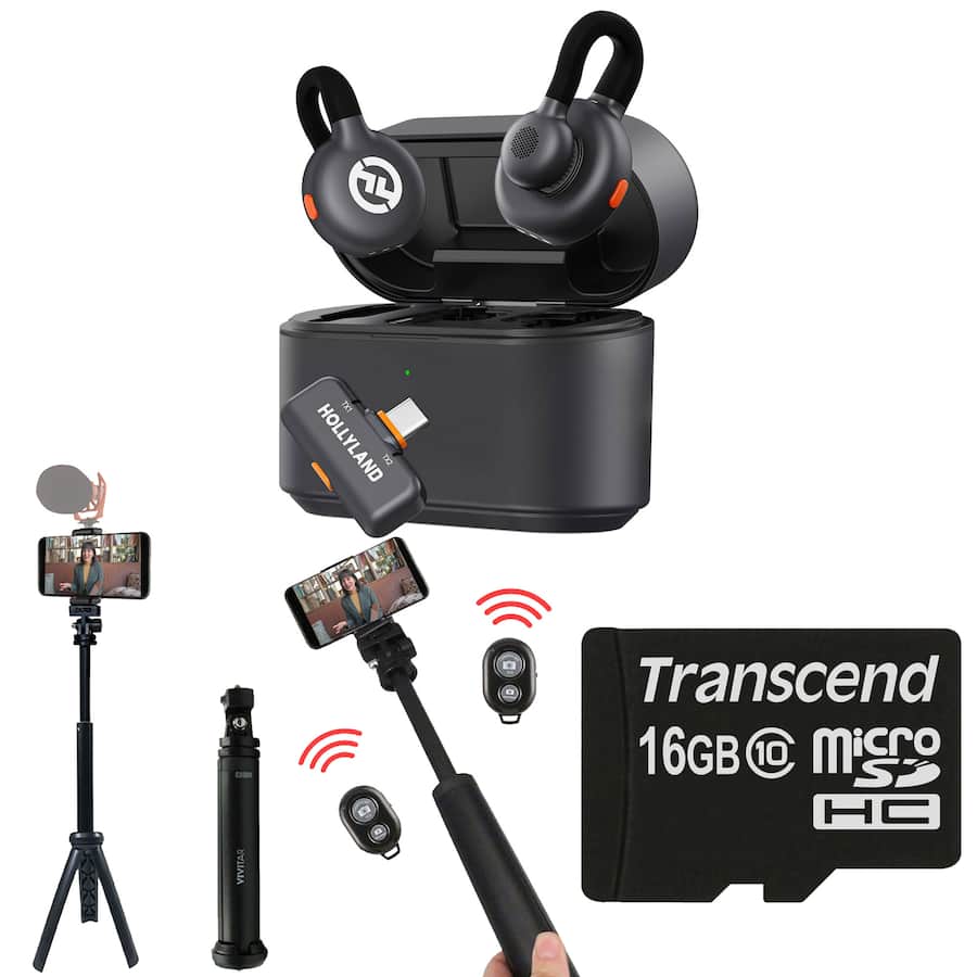 HOLLYLAND LARK M2S Wireless Mic System for Mobile Device Content HOLLYLAND LARK M2S Wireless Mic System for Mobile Device Content