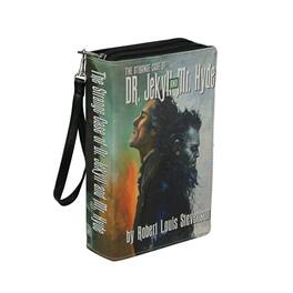 Things2Die4 - Dr. Jekyll & Mr. Hyde Book Bag – Gothic Horror Fashion with Dark, Elegant Style - Multicolored