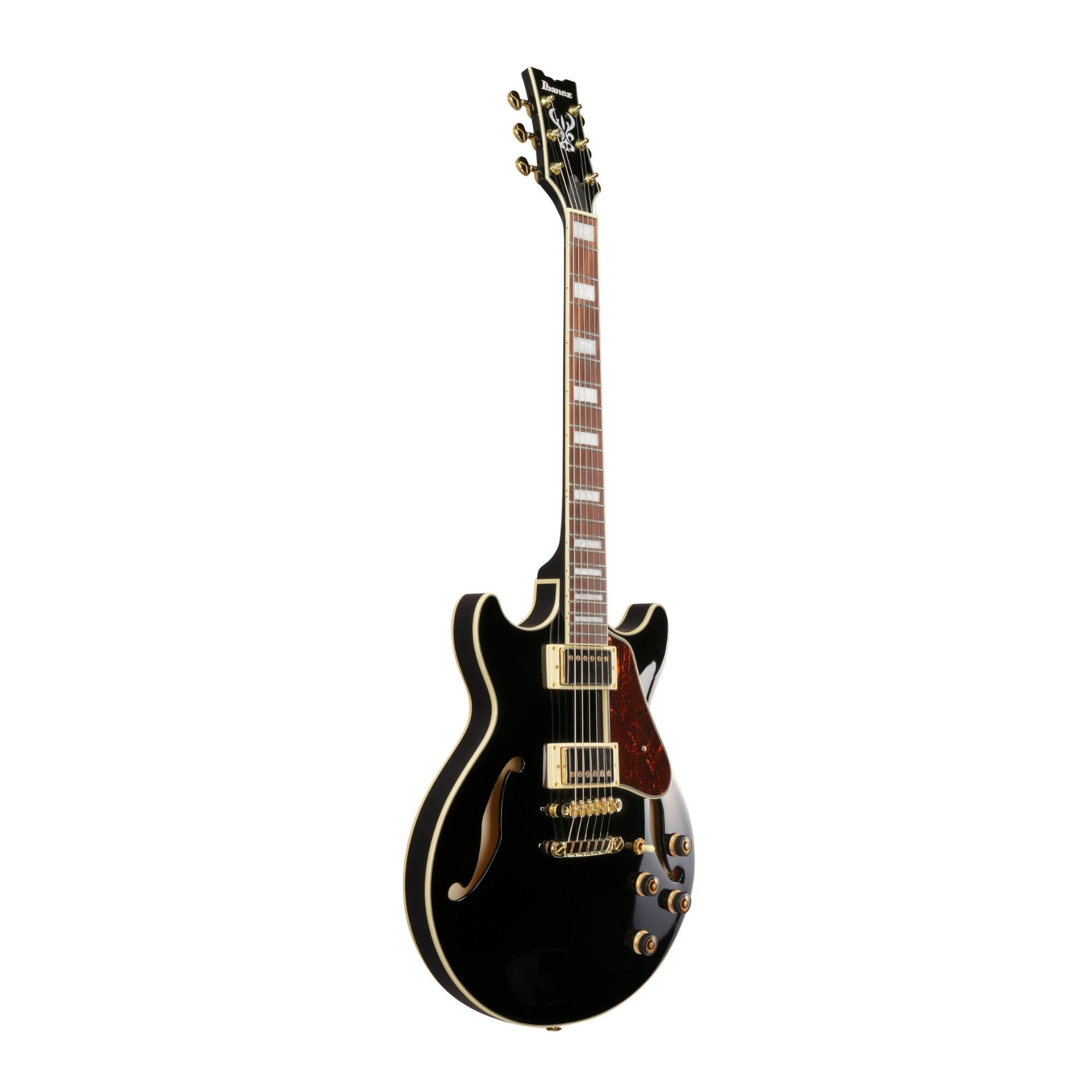 Left. Ibanez - Ibanez AM73GBKAM Artcore 6str Electric Guitar  - Black.